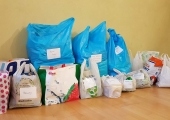 zdjęcie darów dla Uchodźców z Ukrainy