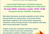 Plakat z informacją