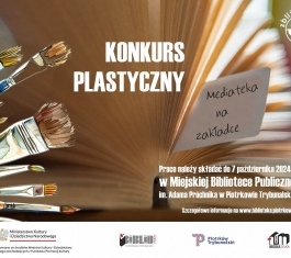 Plakat informujący o konkursie